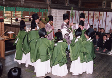 棚倉町 八槻都々古別神社の御田植