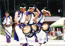 駒形ジャンガラ念仏踊りの写真