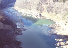 鮎滝渡船場跡の写真