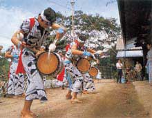 小野町 上羽出庭じゃんがら念佛